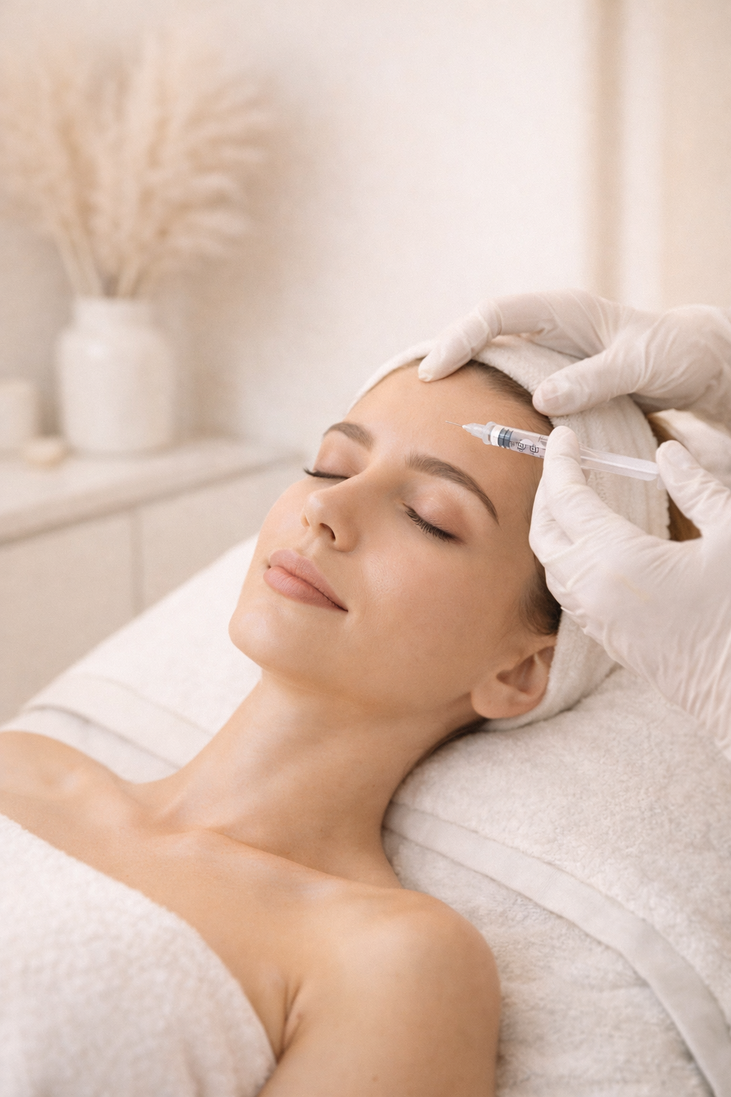 בוטוקס, הזרקה לאזור המצח, קוסמו קליניק ישראל